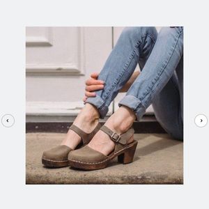 Lotta from Stockholm size 40 - Highwood Taupe Oiled Nubuck Leather on Brown Base